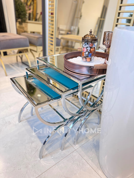 Krom U Model 3 Lü Zigon Seti
