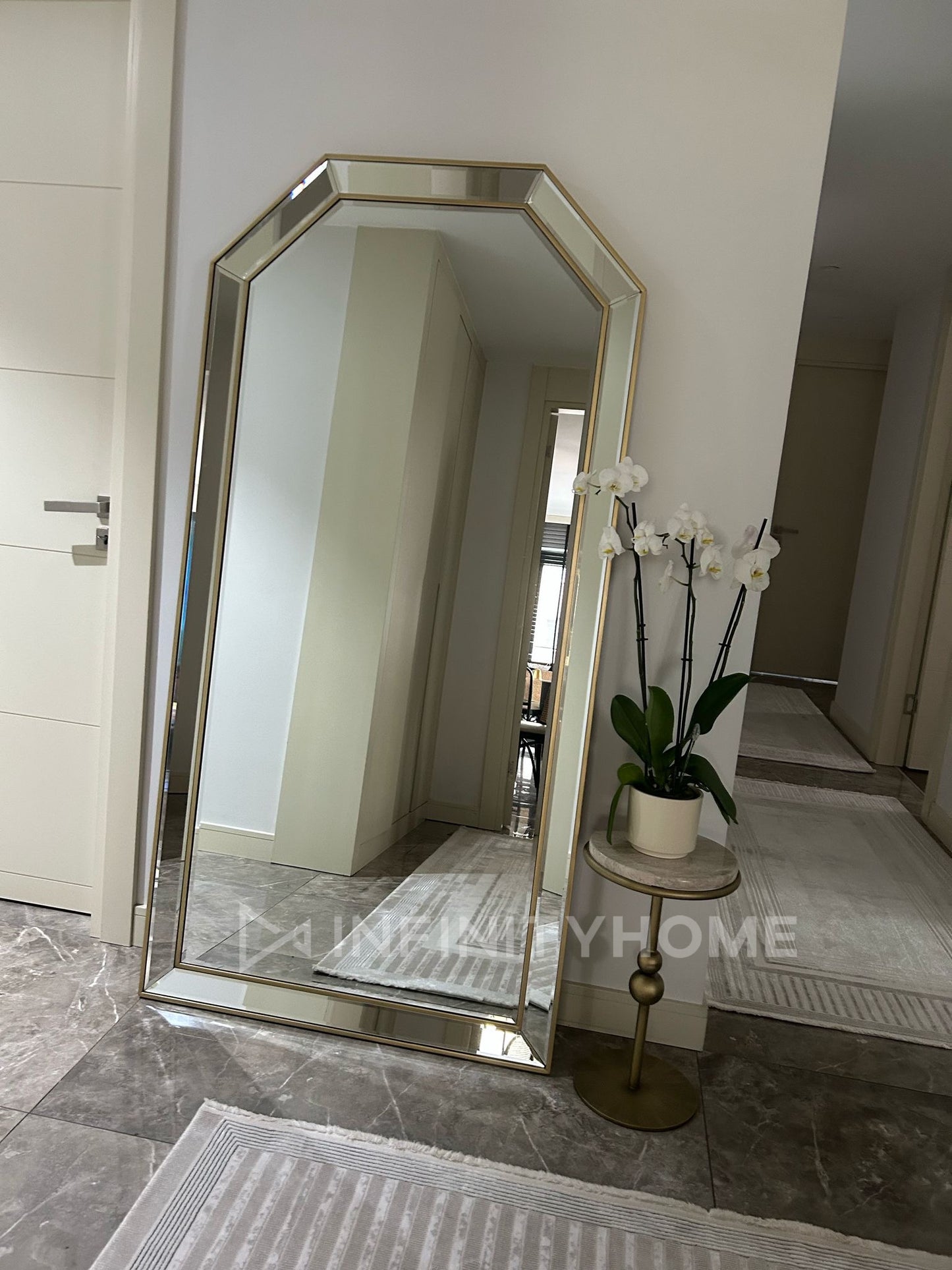 Safir Ayna - Lake Eskitme Gold Cila