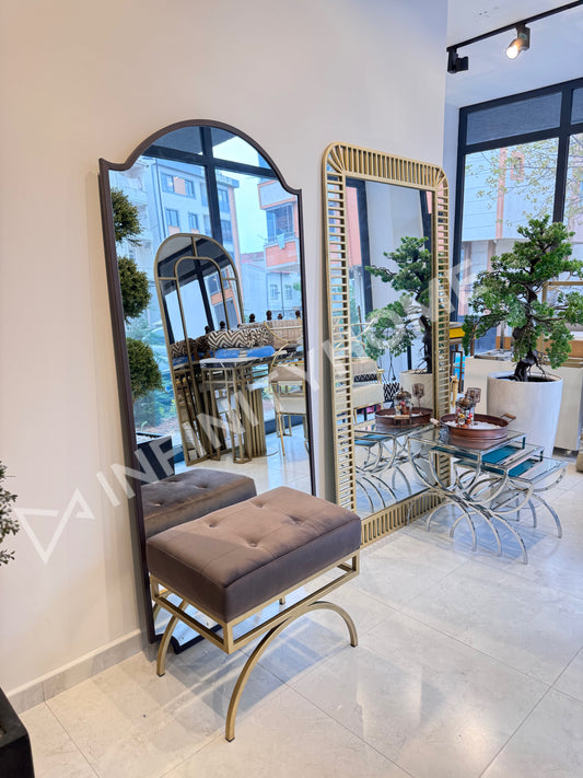 Eskitme Gold Yeni Puf